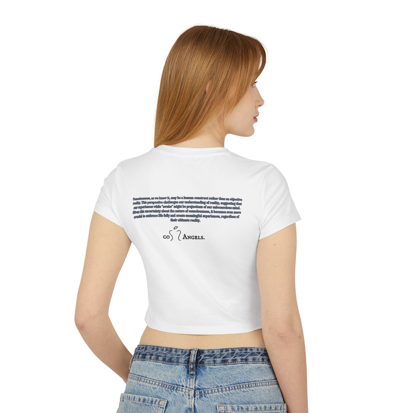 Conscious Dreamer Cropped Baby Tee