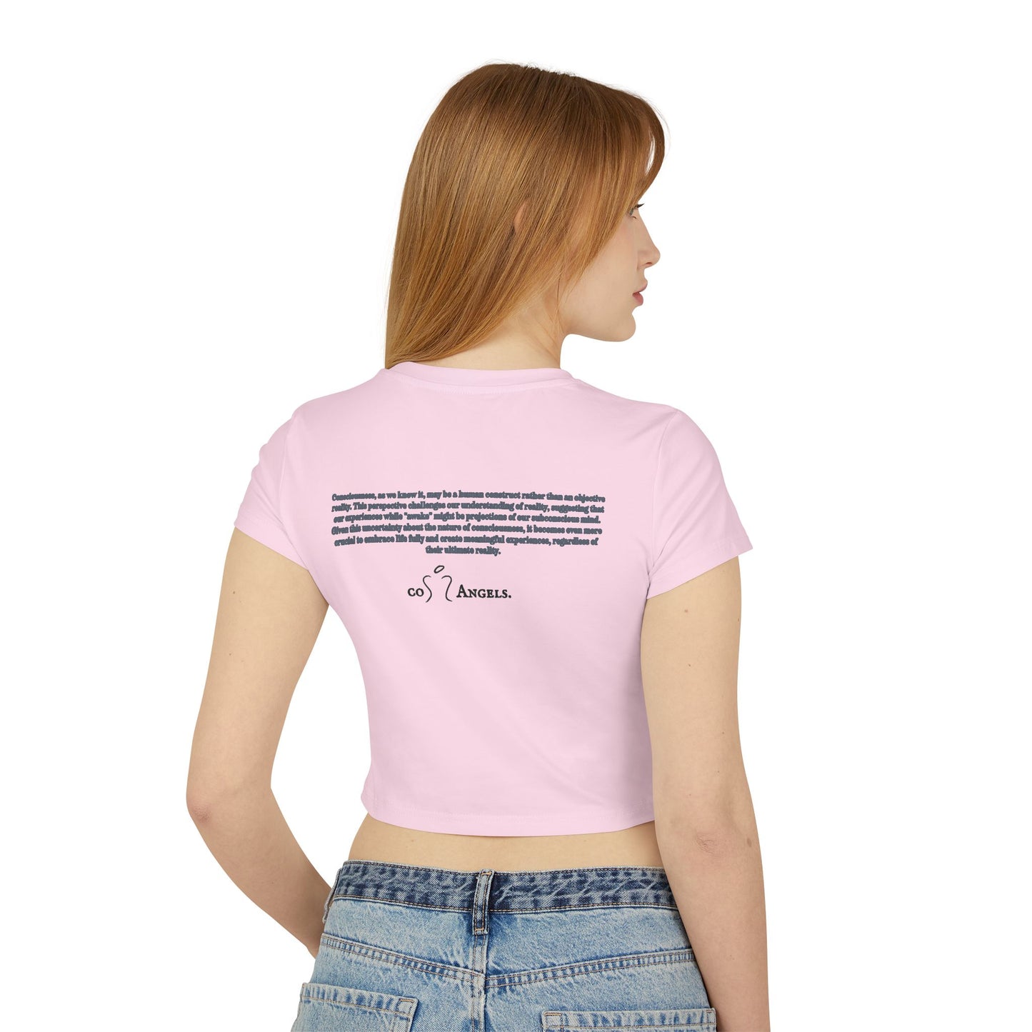 Conscious Dreamer Cropped Baby Tee